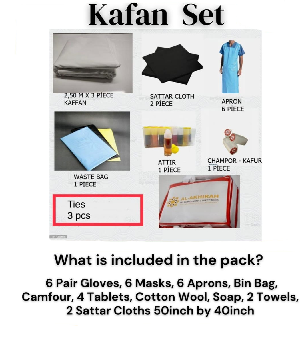 Complete Male Kafan & Ghusl Pack
